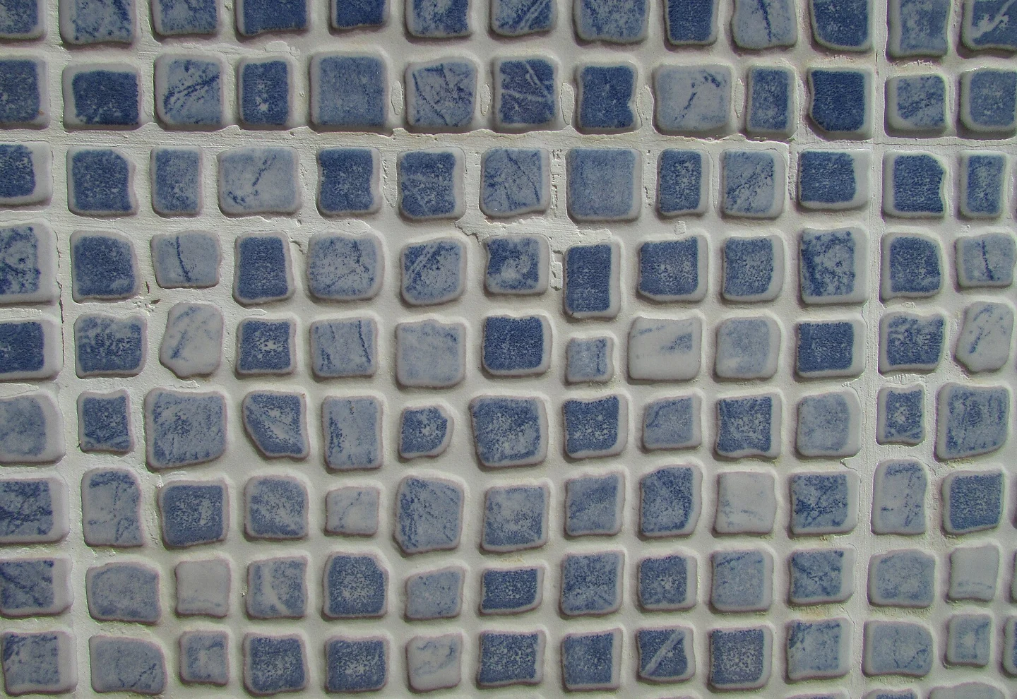 Detailed swimming pool tile surface